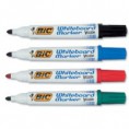 BIC VELLEDA NEGRO, AZUL, ROJO Y VERDE