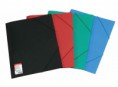 CARPETA Fº SOLAPAS Y GOMAS COLORES PLASTICO